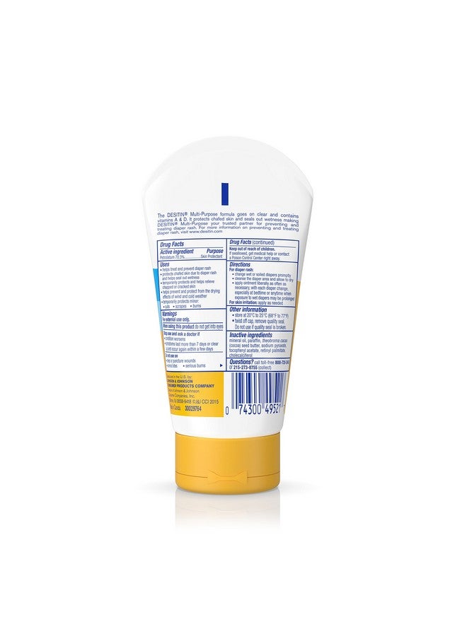 Desitin Skin Protectant And Diaper Rash Ointment Multi-Purpose With Vitamins A & D, Travel Size, 3.5. Oz Tube  - Image 4