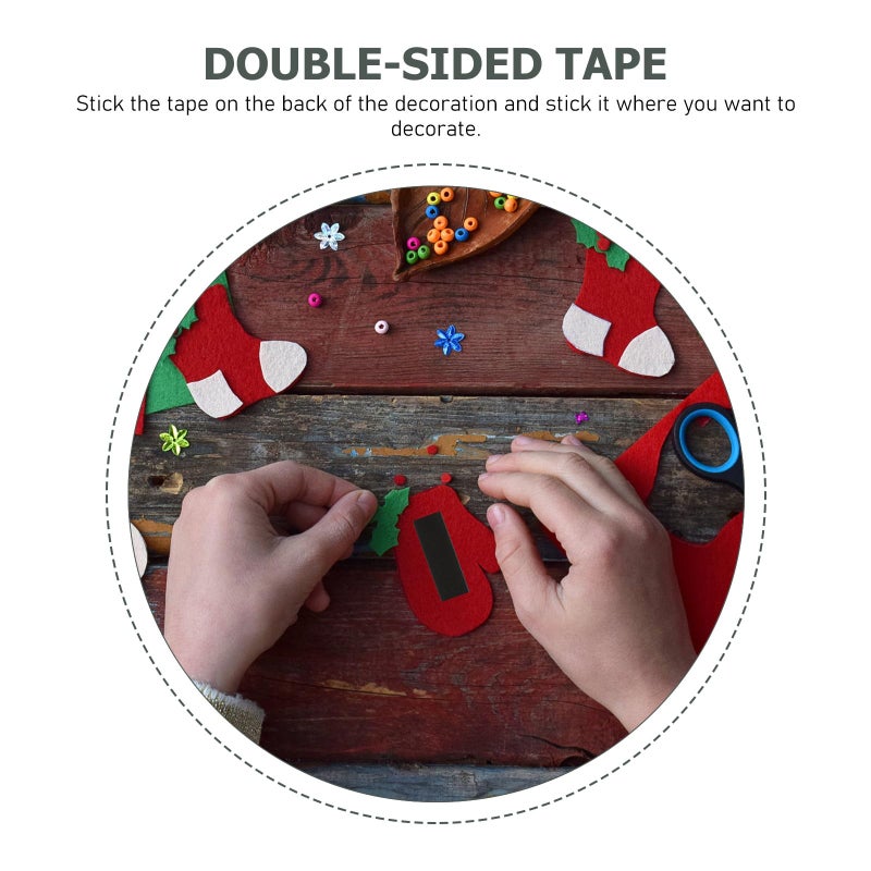 Heavy Duty Double Sided Black PE Foam Mounting Tape For Crafting Signage Wall Decoration - Image 4