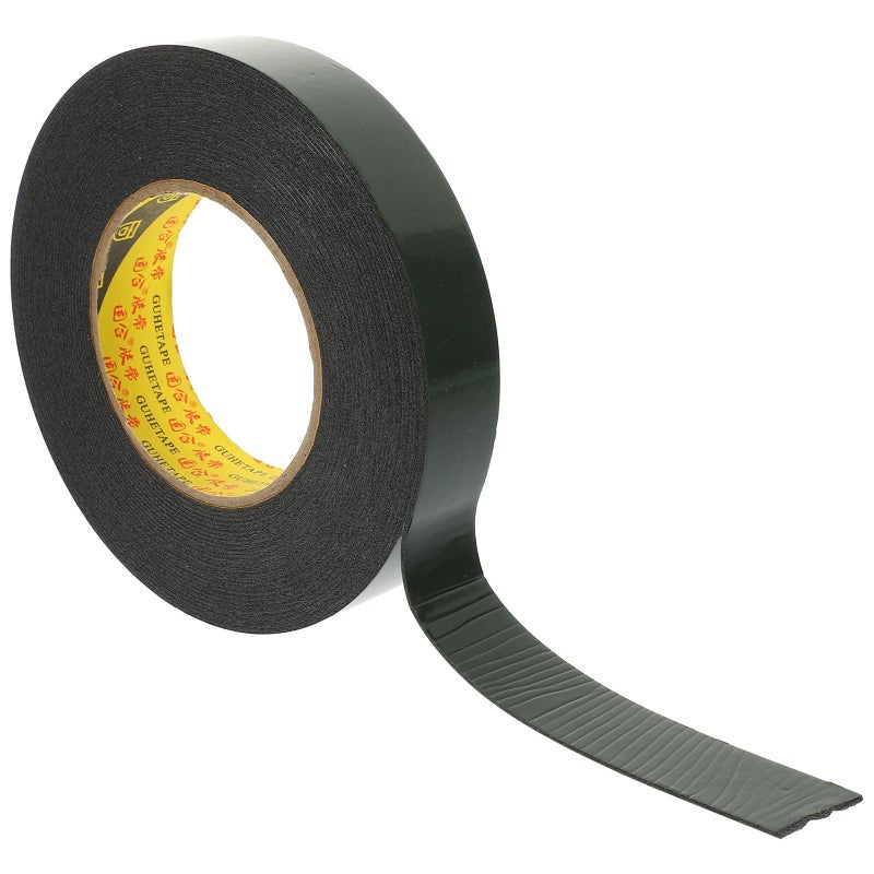 Heavy Duty Double Sided Black PE Foam Mounting Tape For Crafting Signage Wall Decoration - Image 2