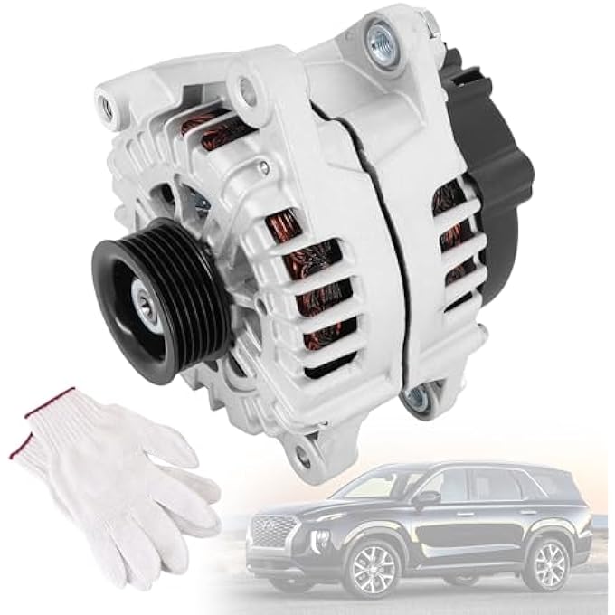 Dokili 37300-3L060 Alternator 180AMP 13.5V for Hyundai Palisade 2020-2023 Kia Telluride 2020-2022 V6 3.8L 2722099 601-10129 373003L060 - Image 1