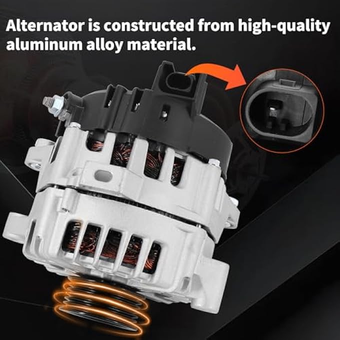 Dokili 37300-3L060 Alternator 180AMP 13.5V for Hyundai Palisade 2020-2023 Kia Telluride 2020-2022 V6 3.8L 2722099 601-10129 373003L060 - Image 4