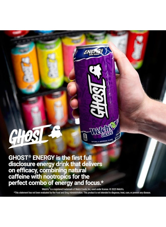 Ghost Rtd 473ml Welch's Grape Flavor