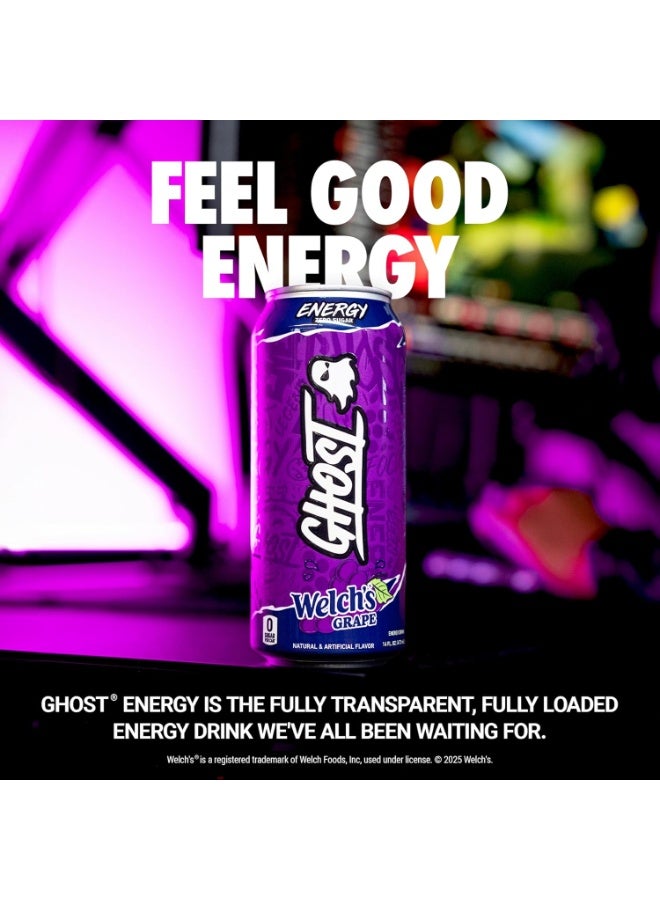 Ghost Rtd 473ml Welch's Grape Flavor