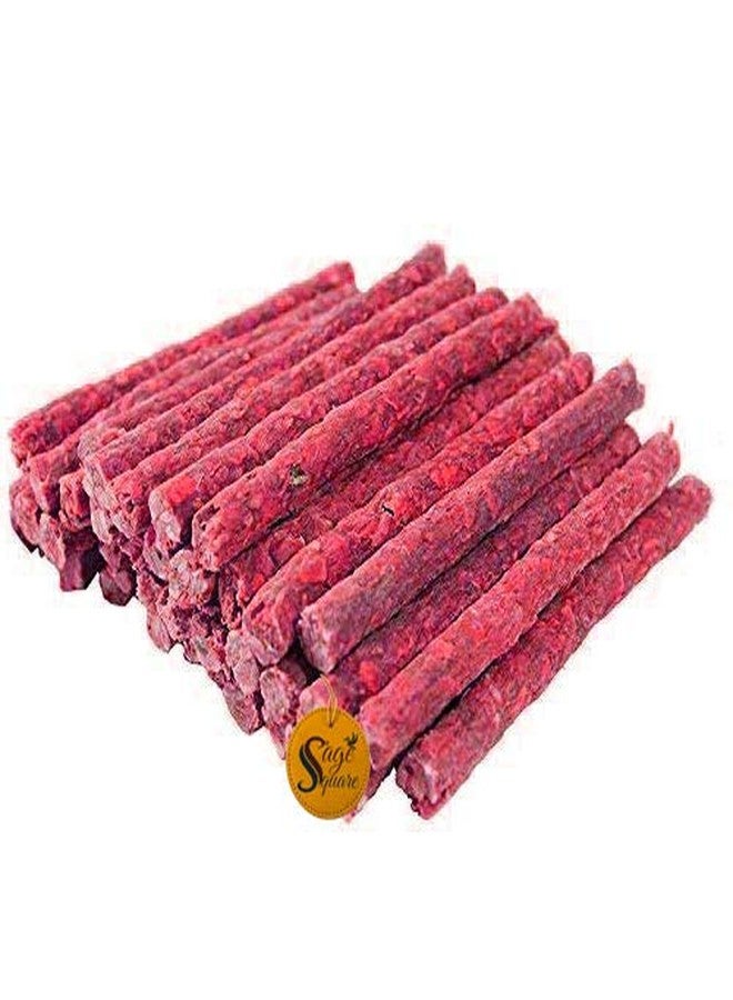 سايج سكوير سيج سكوير، مضغ الكلاب، مكافآت أسنان لذيذة بنكهة لحم الضأن، بارك ستيكس مونشيز (أعواد حمراء) (عبوة من 2 كجم) - Image 1