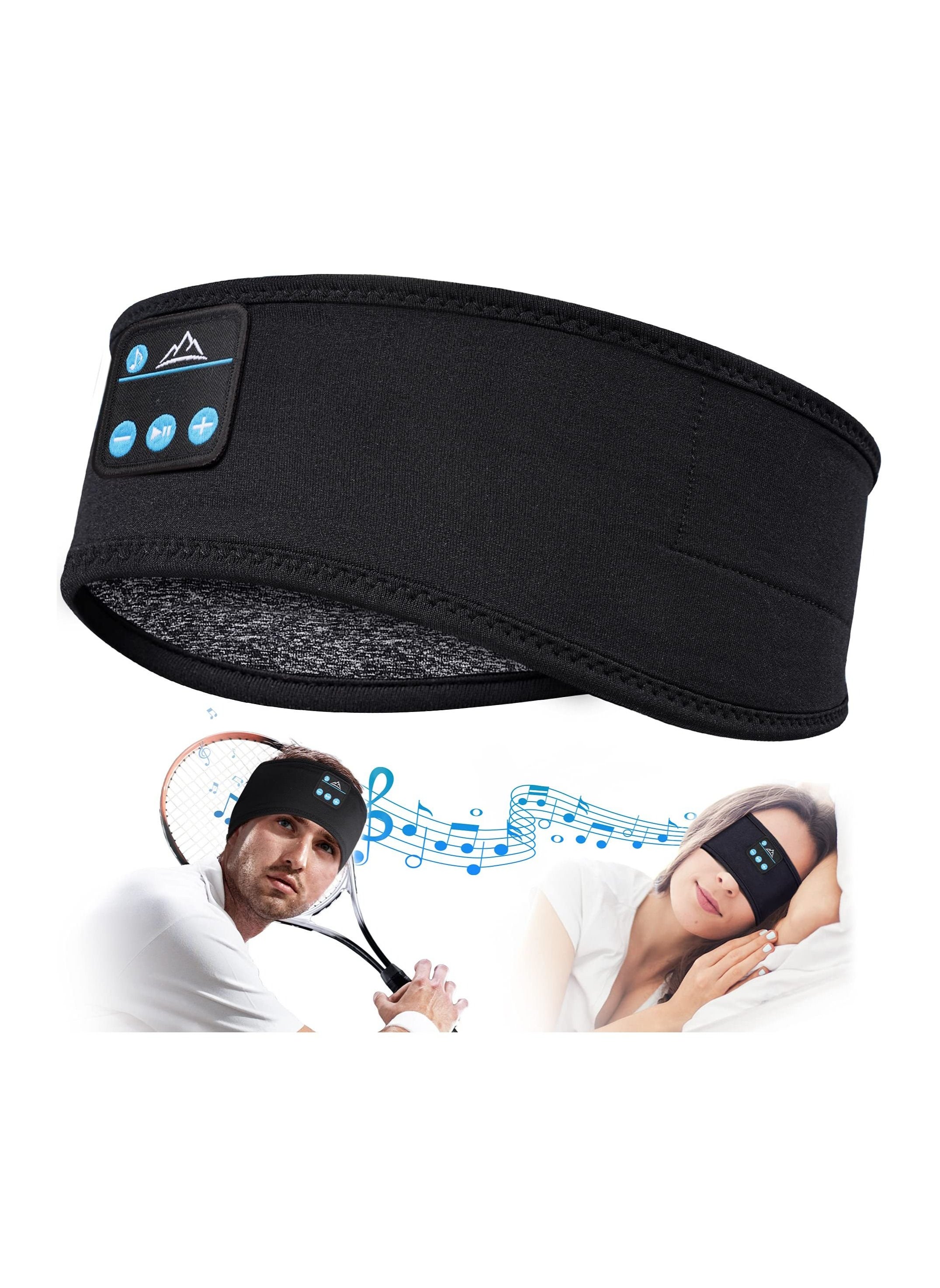 Generic Sleep Headphones Bluetooth Sleeping Headband Elastic