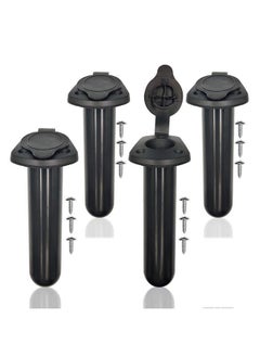 CLIO Kayak Flush Mount Fishing Boat Rod Holder With Cap Plastic Fishing Tackle Accessory Tool For Kayak Boat Canoe Pole  - Image 1