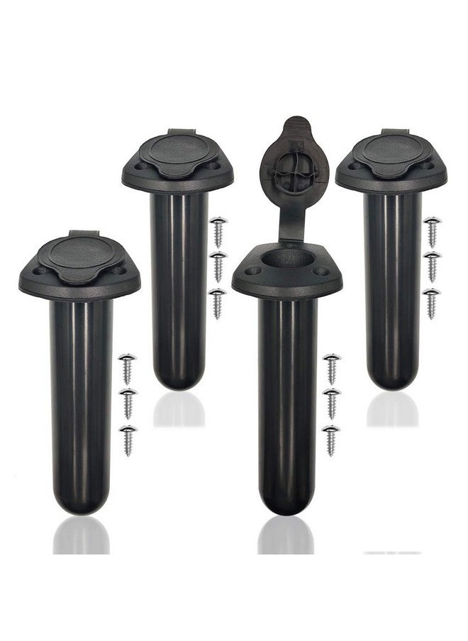 CLIO Kayak Flush Mount Fishing Boat Rod Holder With Cap Plastic Fishing Tackle Accessory Tool For Kayak Boat Canoe Pole  - Image 1