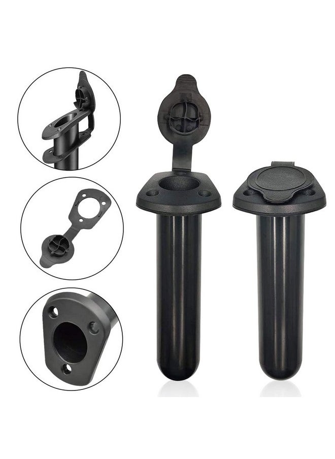 CLIO Kayak Flush Mount Fishing Boat Rod Holder With Cap Plastic Fishing Tackle Accessory Tool For Kayak Boat Canoe Pole  - Image 4