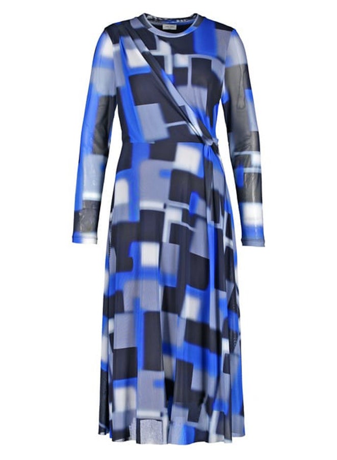 GERRY WEBER Mesh dress with semi-sheer sleeves  - Image 1