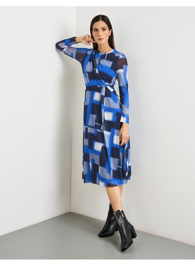 GERRY WEBER Mesh dress with semi-sheer sleeves  - Image 4
