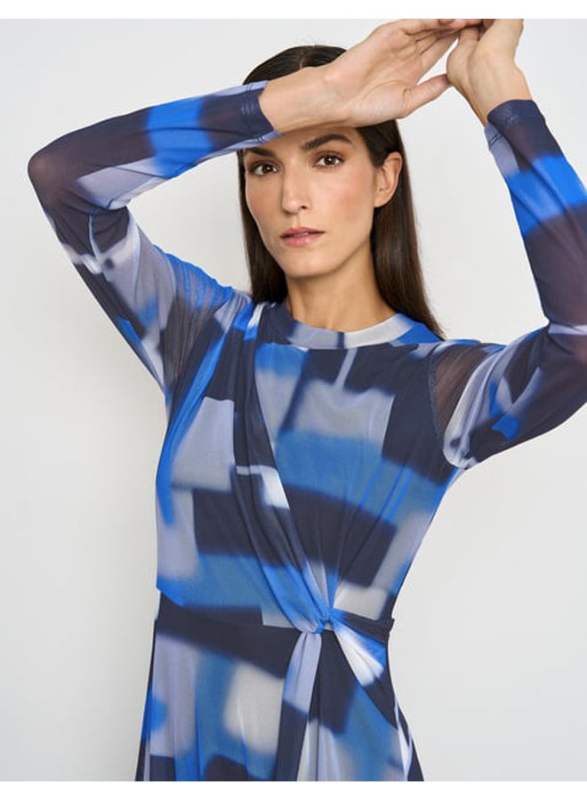 GERRY WEBER Mesh dress with semi-sheer sleeves  - Image 3