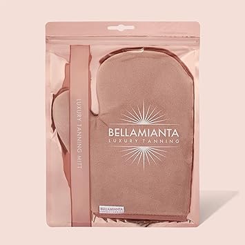 Bellamianta Luxury Double Sided Tanning Mitt Velvet Fake Tan Mitt Tanning Mit - Image 2