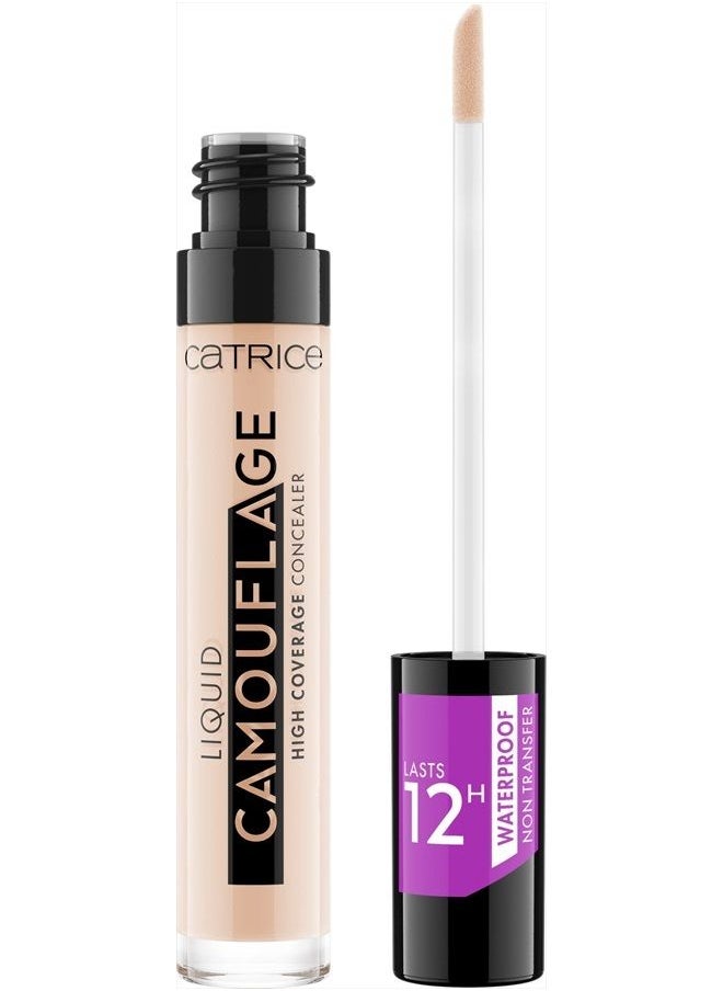 Catrice Liquid Camouflage High Coverage Concealer | Ultra Long Lasting Concealer | Oil & Paraben Free | Cruelty Free (005 | Light Natural)  - Image 1