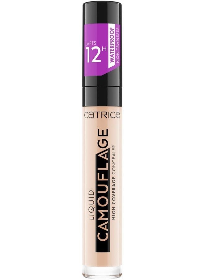 Catrice Liquid Camouflage High Coverage Concealer | Ultra Long Lasting Concealer | Oil & Paraben Free | Cruelty Free (005 | Light Natural)  - Image 2