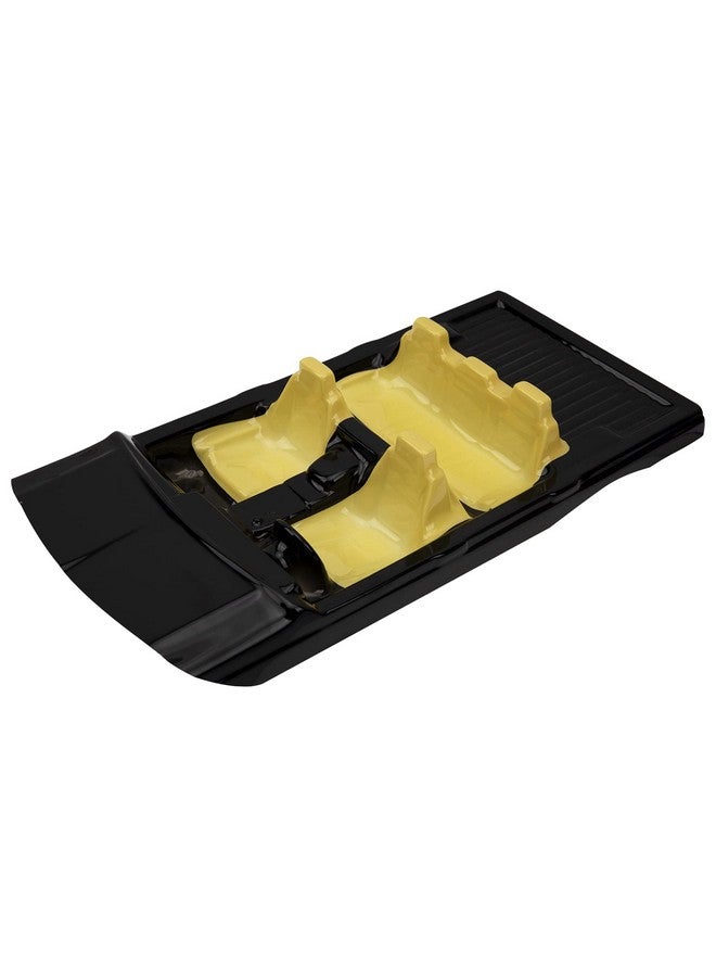 Vgoohobby Rc Car Shell Interior Decoration 37.5X18.5X3.5Cm Compatible With Axial Scx10 Ii 90046 90047 Traxxas Trx4 1 10 Rc Crawlers Car Bodyshell (Black) - Image 1