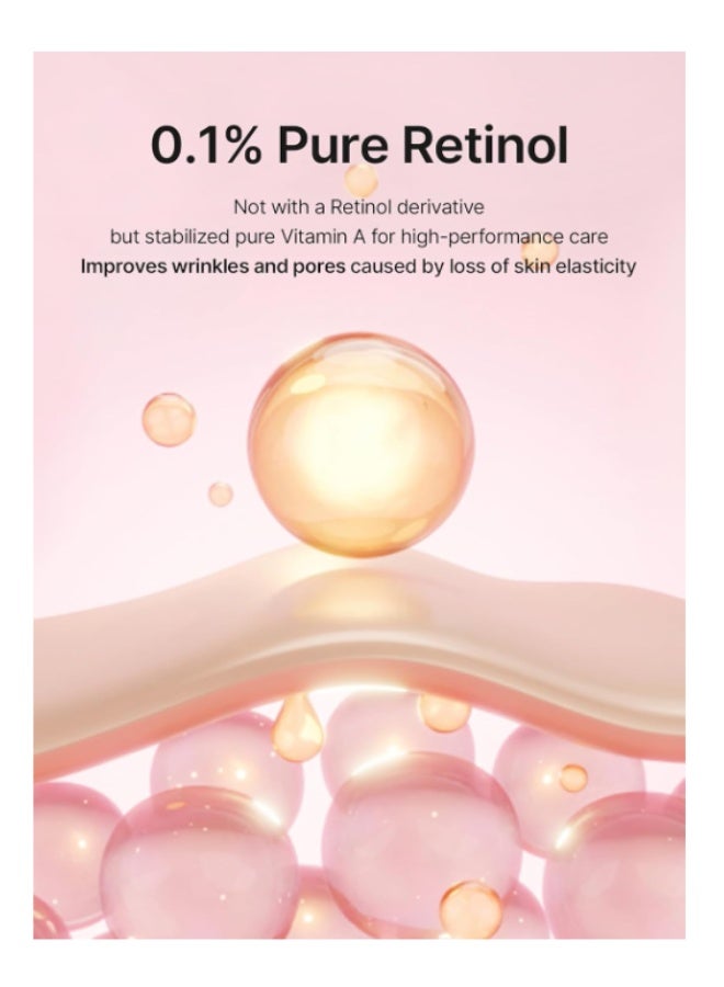 celimax The Vita A Retinol Shot Tightening Serum 30ml - Pure Vitamin A Retinol Peptides Anti-Aging Wrinkles & Pore Minimizing Care - Image 3