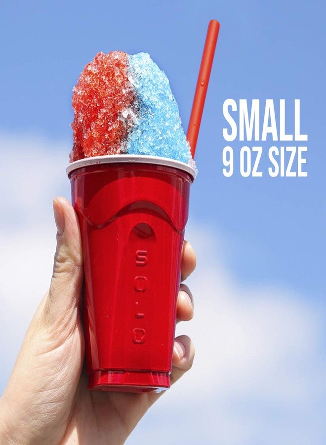 SOLO Cup Company Small Red Plastic Party Cups, 9 Ounce, 300 Count (ASQ950-20004) - Image 2