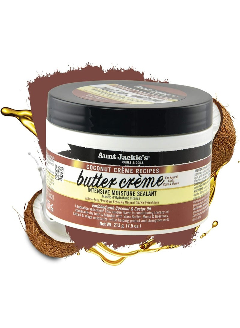 أنت جاكيز كريم ترطيب مكثف للشعر المجعد والكثيف Curls & Coils من Aunt Jackie – 213 جم - Image 2