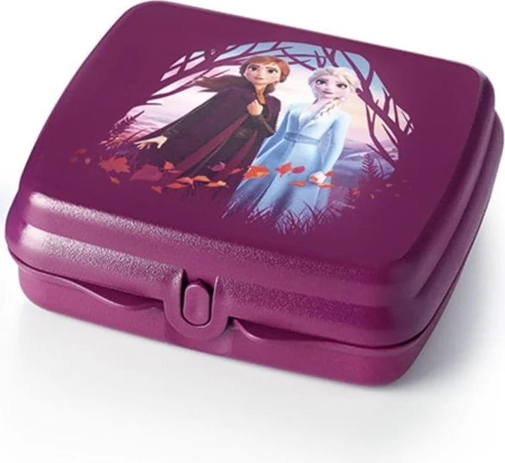 Tupperware Lunch Box Portable Sandwich Container Anna&elsa-Olaf Hsgl
