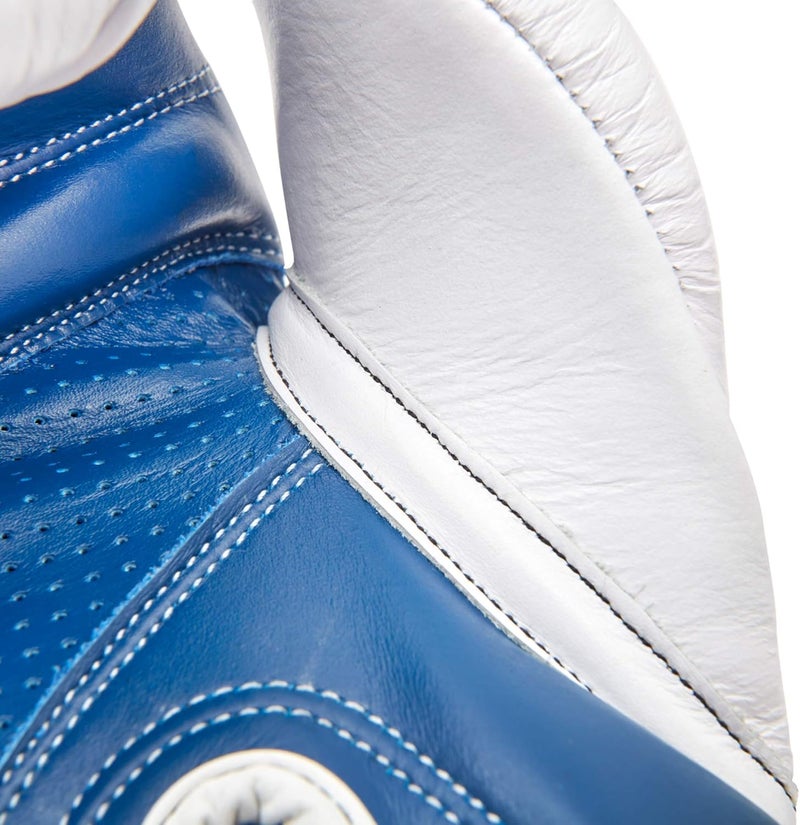 ريبوك قفازات ملاكمة جلدية ريبوك – 14 أونصة، متينة للتدريب والملاكمة للرجال والنساء - Image 3