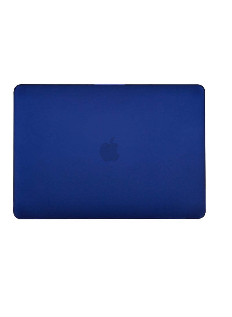 matte Designed Hard Case compatible with Macbook pro 14.2" Inch A2442 / A2779 /A2992/A3112/A3185/A3401 - Navy blue - Image 1