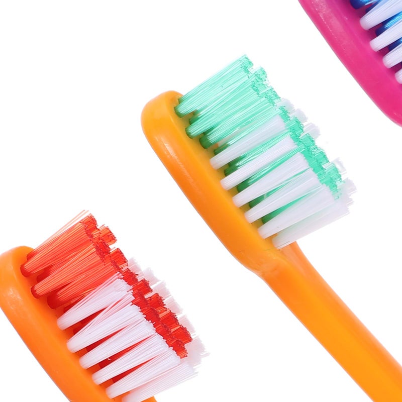 12Pcs Toddler Toothbrush With Suction Cup Kids Manual Toothbrush Soft Bristles - Image 4