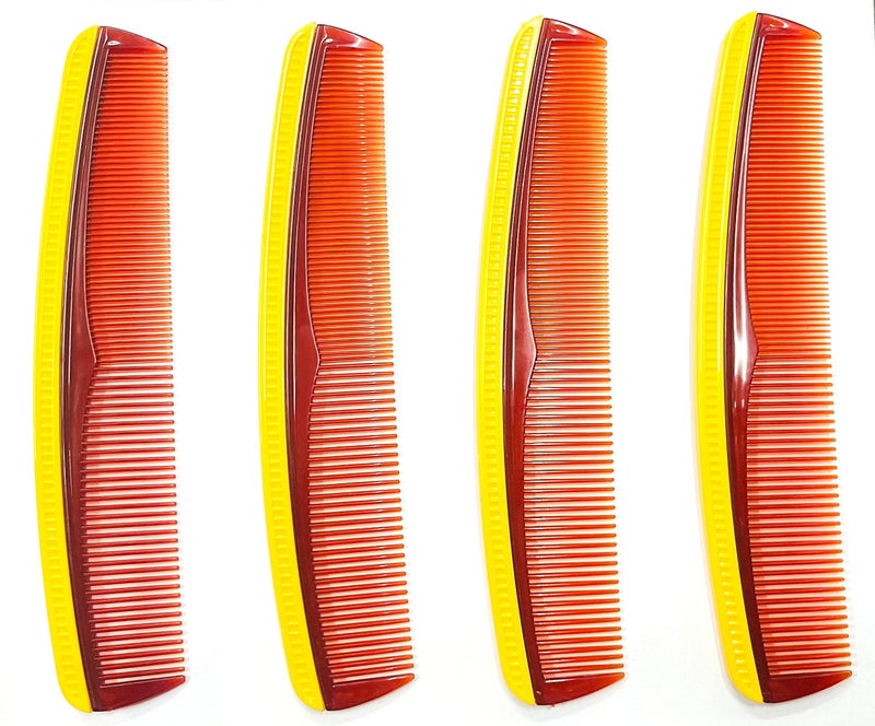 Maple Magic Detangling Premium Dressing Hair Comb for Men,Women Combo (Multicolour), Pack of 4 - Image 1