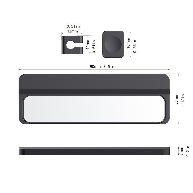 Data Line Magnetic Suction Clip Holder Desktop Nail-Free Self-Adhesive Buckle Cable Tie Storage Winder - Image 5