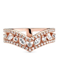 PANDORA Wishbone Rose Ring  - Image 3
