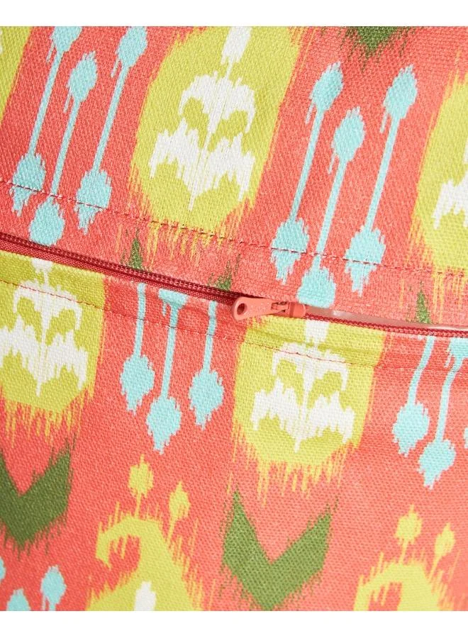 Chumbak  Ikat Paisley Cushion Cover, 16"  | Best Price UAE