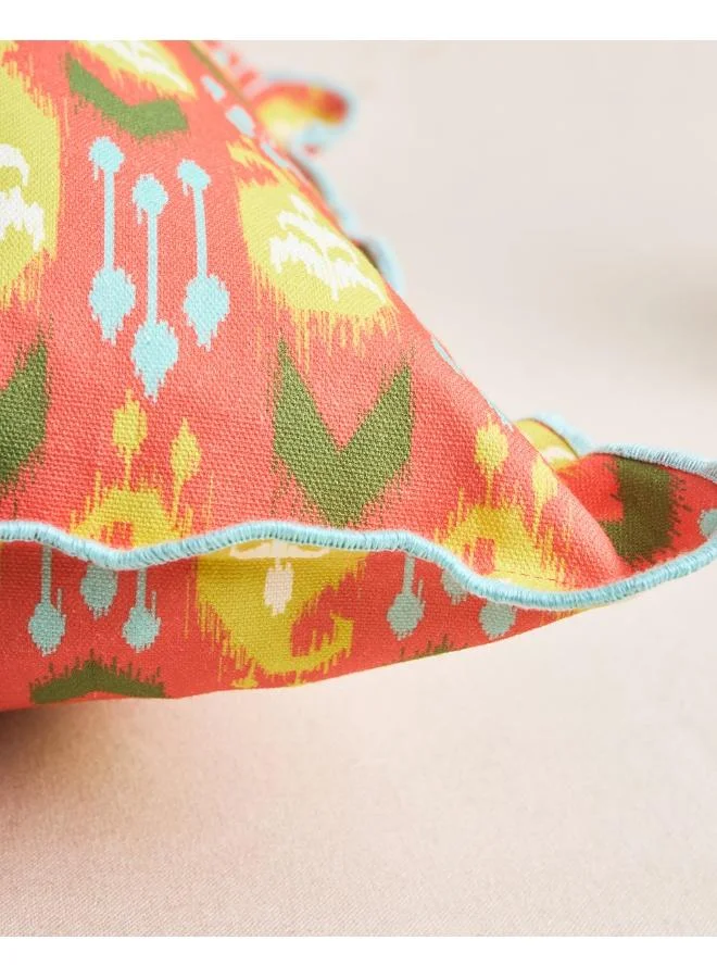 Chumbak  Ikat Paisley Cushion Cover, 16"  | Best Price UAE
