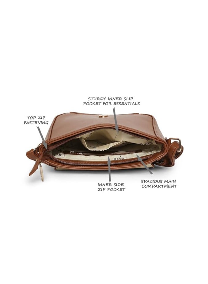 Lavie Women's Broxa Flap Over Sling Bag | Ladies Purse Handbag - Image 3