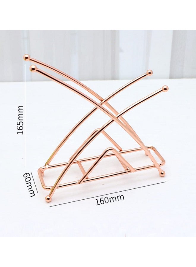 Kiwilon Metal Tissue Holder | Restaurant Tissue Paper Holder | Napkin Holder for Table | Napkin Stand for Dining Table - Image 2