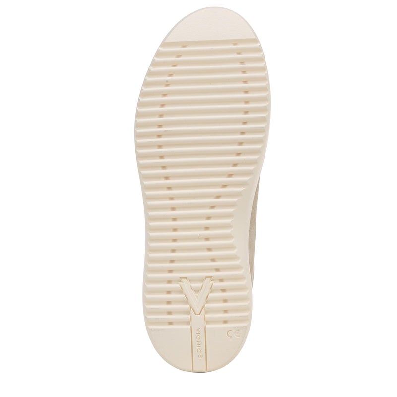 Vionic Womens Kearny Lace Up Sneaker Gold Metal Leather 8.5 M - Image 5