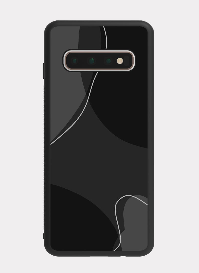 PXLAAT Samsung Galaxy S10 Plus case cover Abstract Drawing - Image 1