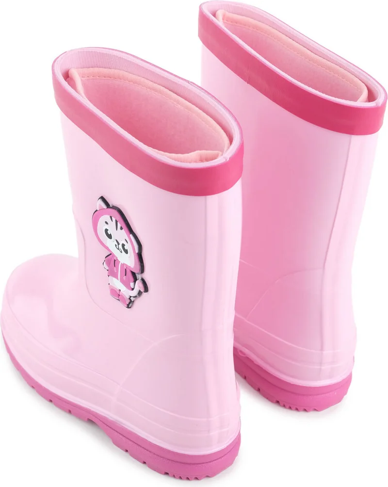 Gezer Girls Winter Waterproof Rain Boots with Removable Additional Socks
