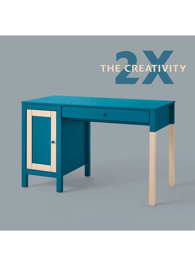 RUST-OLEUM 334074 طلاء رذاذ لمسة الرسام 2X تغطية فائقة، 12 أونصة، لاغون ساتين - Image 4