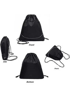 Arabest Drawstring pocket backpack, men's and women's outdoor travel sports backpack, basketball football swimming riding bag  - Image 5