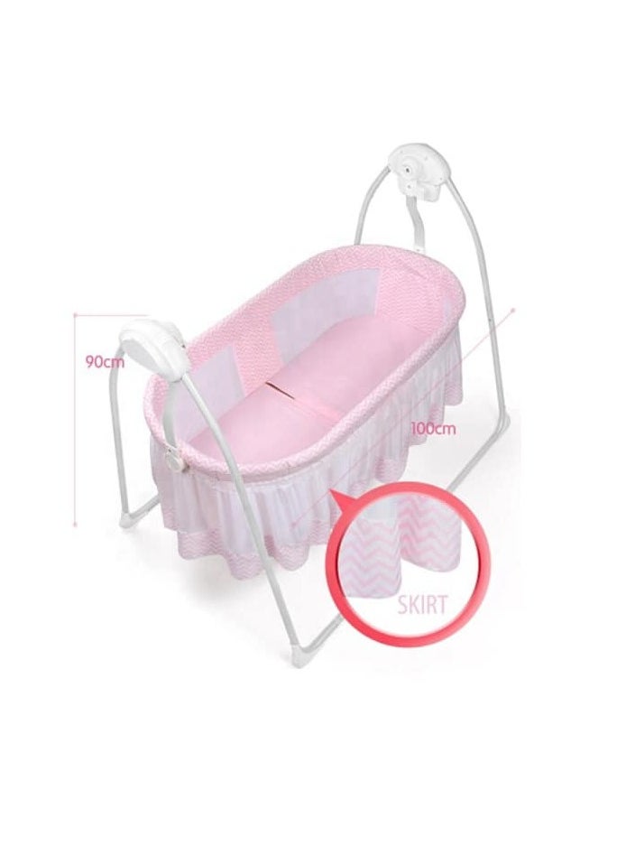 Sleeping Cradle Electric Baby Swing Bed with Toys