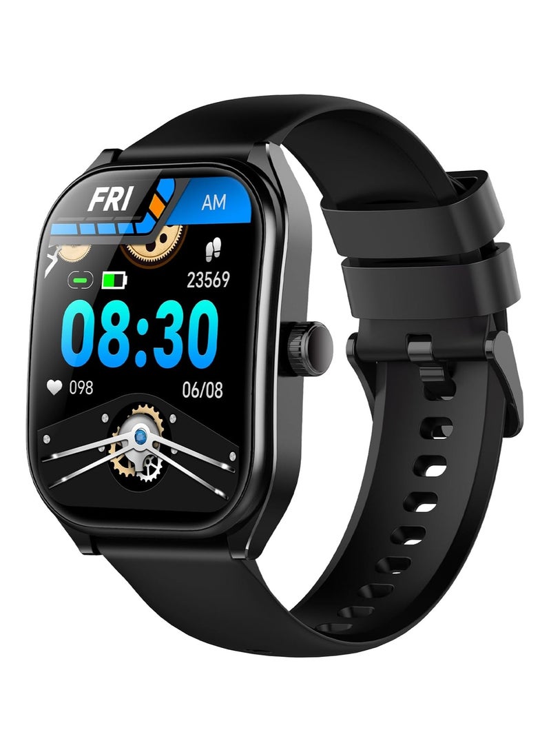 Lenyes 2.01 Inch Curved Screen Smart Watch HD Bluetooth Call Sport Fitness Tracker Waterproof Smartwatch For Men Women - Image 1