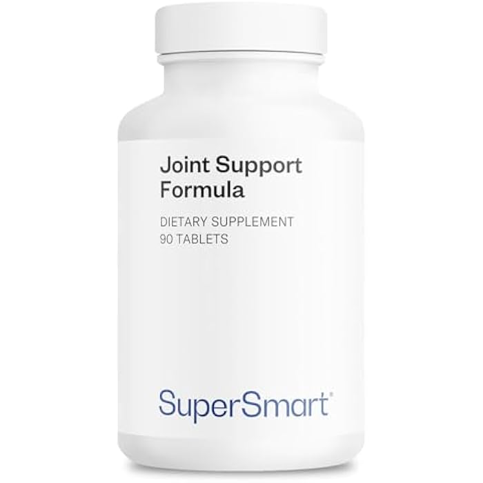 Supersmart - Joint Support Formula - with Glucosamine, Chondroitin, Hyaluronic Acid & MSM | Non-GMO & Gluten Free - 90 Tablets - Image 1