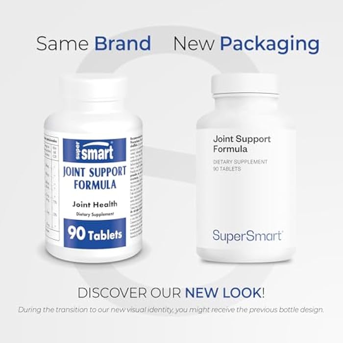 Supersmart - Joint Support Formula - with Glucosamine, Chondroitin, Hyaluronic Acid & MSM | Non-GMO & Gluten Free - 90 Tablets - Image 2