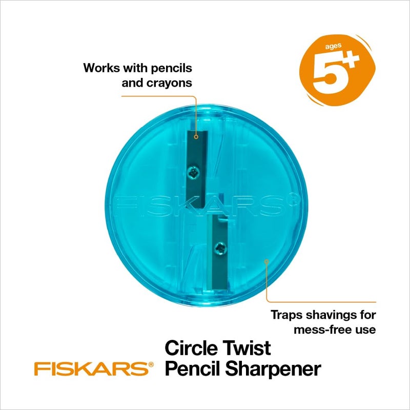 Fiskars Circle Twist Sharpener, Assorted Colors - Image 4
