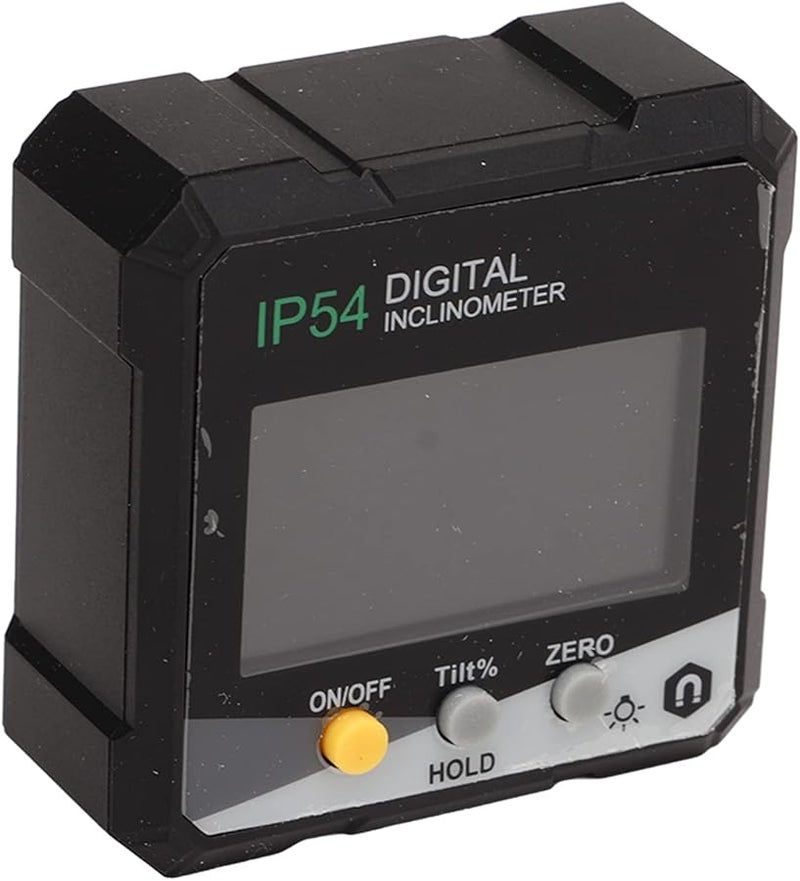 مقياس الميل الرقمي مع شاشة LCD وقاعدة مغناطيسية ومكتشف زوايا 360 درجة - Image 4