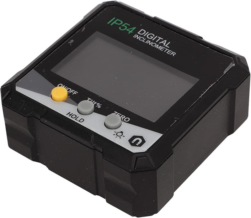 مقياس الميل الرقمي مع شاشة LCD وقاعدة مغناطيسية ومكتشف زوايا 360 درجة - Image 3