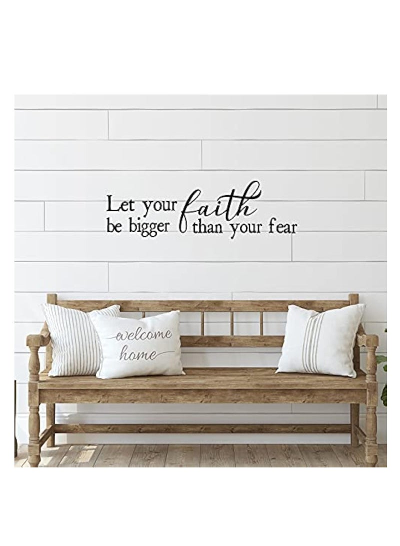 KASTWAVE 5Pcs Wall Decor Sticker Decal, Wall Quotes Stickers, PVC DIY Removable Stickers, Inspirational Quotes Decals, Peel and Stick Motivational Wall Decals, Wall Decals for Living Room Office Bathroom - Image 3