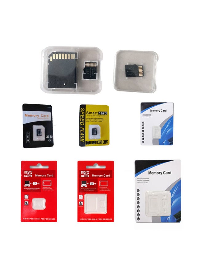High-speed Memory Card 32G Mobile Phone TF Card 8G Expansion 64G Upgrade 1T Recorder Monitoring Memory Card-Color:Red Double Card Packaging-Capacity:4GBC10 High-speed Version - Image 5