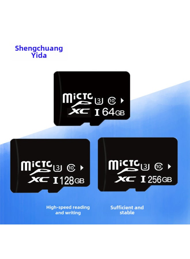 High-speed Memory Card 32G Mobile Phone TF Card 8G Expansion 64G Upgrade 1T Recorder Monitoring Memory Card-Color:Red Double Card Packaging-Capacity:4GBC10 High-speed Version - Image 4