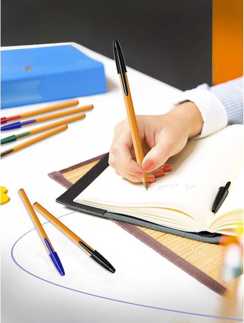 Bic Orange Original Fine Ballpoint Pens Fine Point (0.8 Mm) - Black, Box Of 20 - Image 2