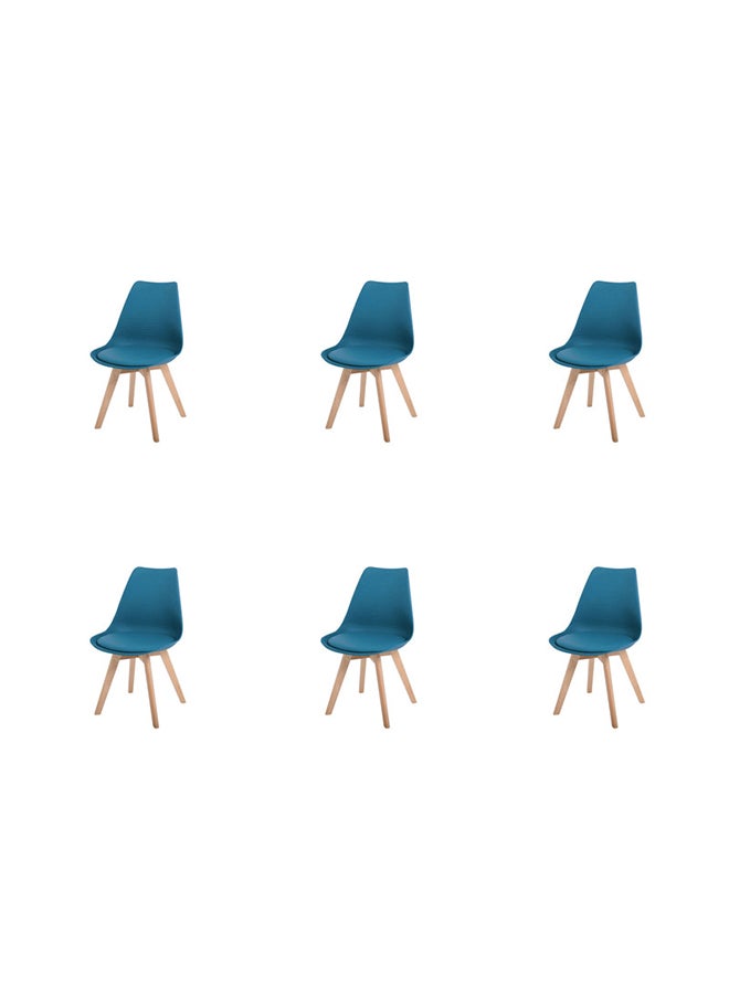 JILPHAR FURNITURE Jilphar Furniture Armless Dining Chair 1154E set of 6pcs 
